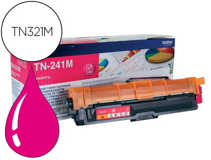 TONER LASER BROTHER TN321M COULEUR MAGENTA 1500P