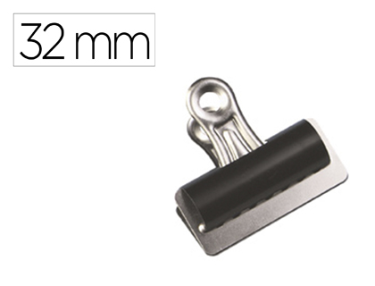 PINCE Q-CONNECT METALLIQUE LARGEUR 32MM - BOITE CARTON   10 UN