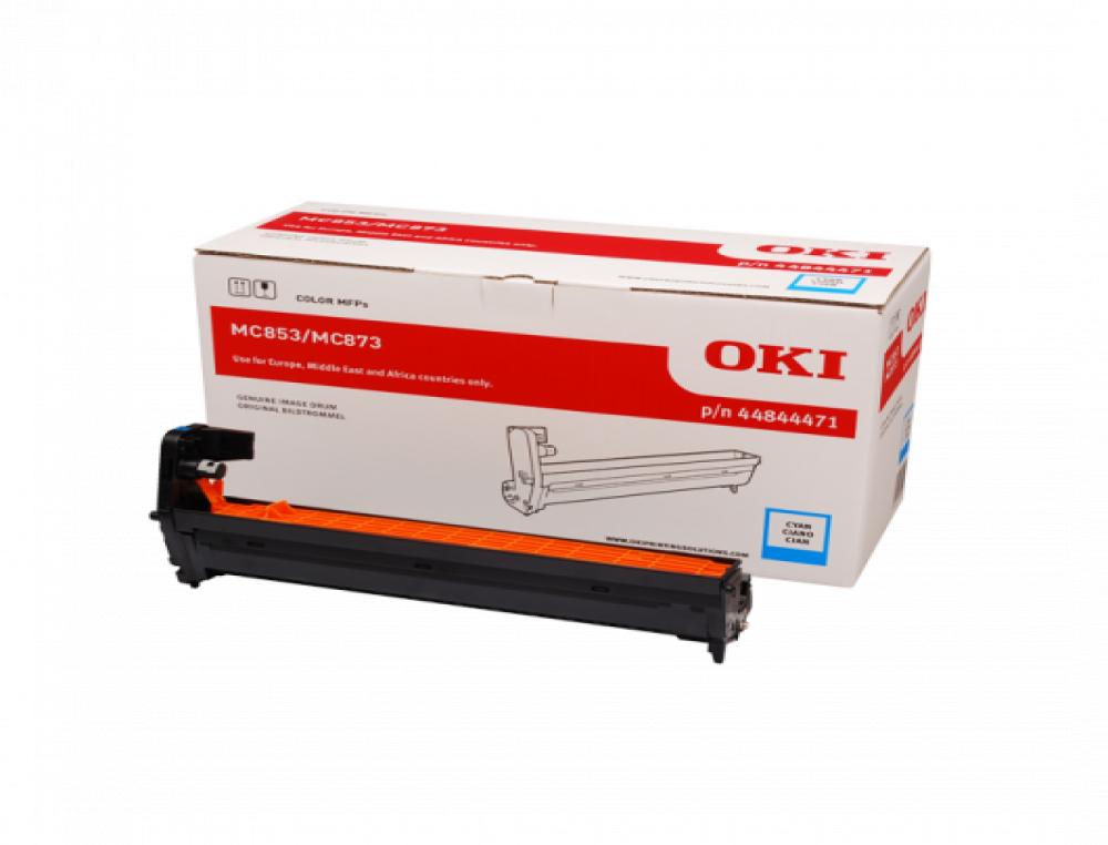 TAMBOUR LASER OKI MC853/873 COULEUR CYAN 30000 PAG