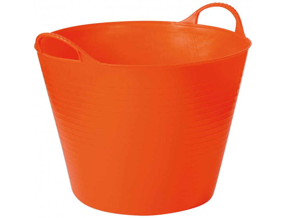 SEAU RANGEMENT EDUPLAY EN PLASTIQUE SOUPLE CAPACITE 26L 39X30CM COLORIS ASSORTIS