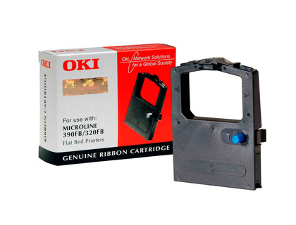 RUBAN MATRICIELLE OKI 09002310 POUR ML320FB/390FB COULEUR NOIR