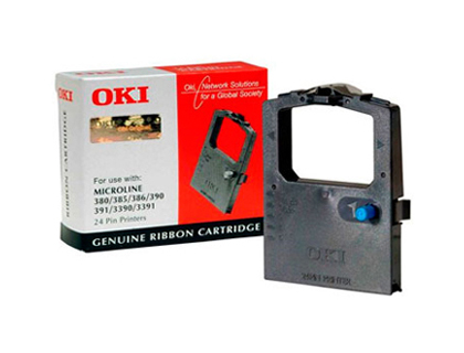 RUBAN MATRICIELLE OKI 09002309 POUR ML380/390/391/3390 COULEUR NOIR