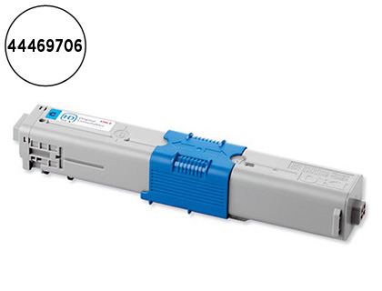 TONER LASER OKI 44469706 POUR C310/C330/C510/C530 COULEUR CYAN 2000P