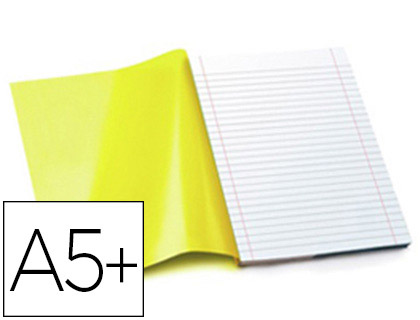 PROTGE-CAHIER RIPLAST AVEC RABAT BANDE ADHSIVE A5+ 170X220MM PAQUET 20 UNITS
