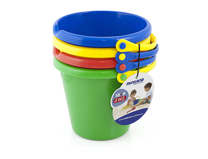 JEU MINILAND SEAU SET 4 UNITɕS