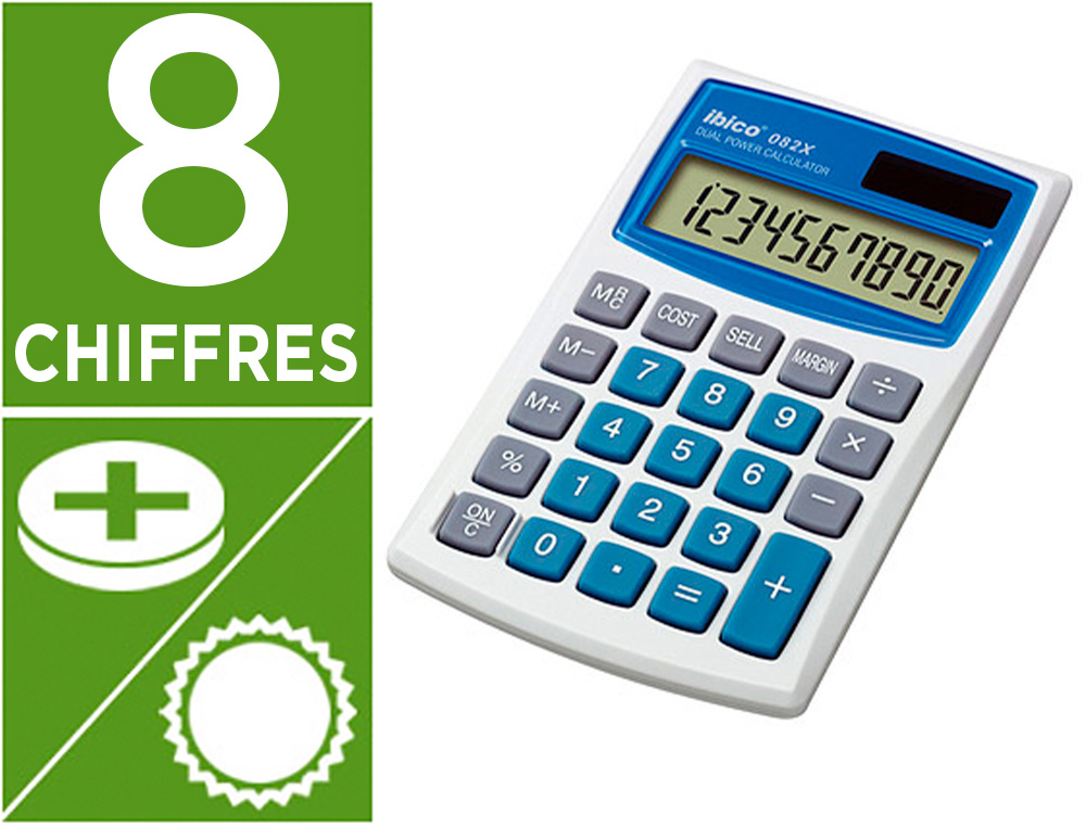 CALCULATRICE DE POCHE IBICO 082X