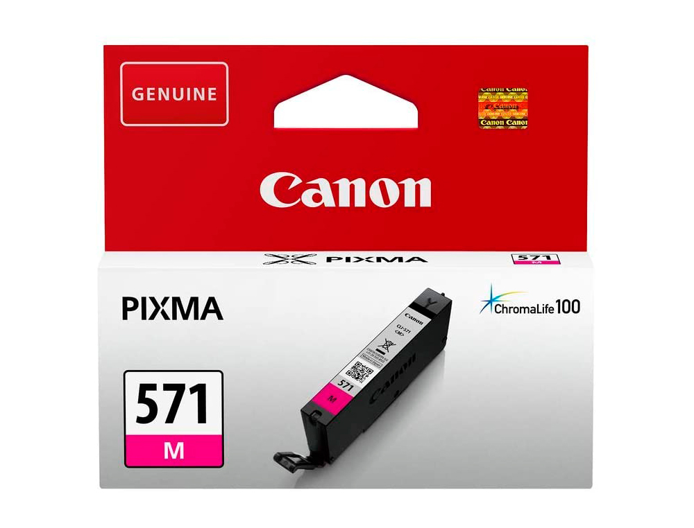 CARTOUCHE CANON JET D'ENCRE 0387C001-CLI-571M COULEUR MAGENTA