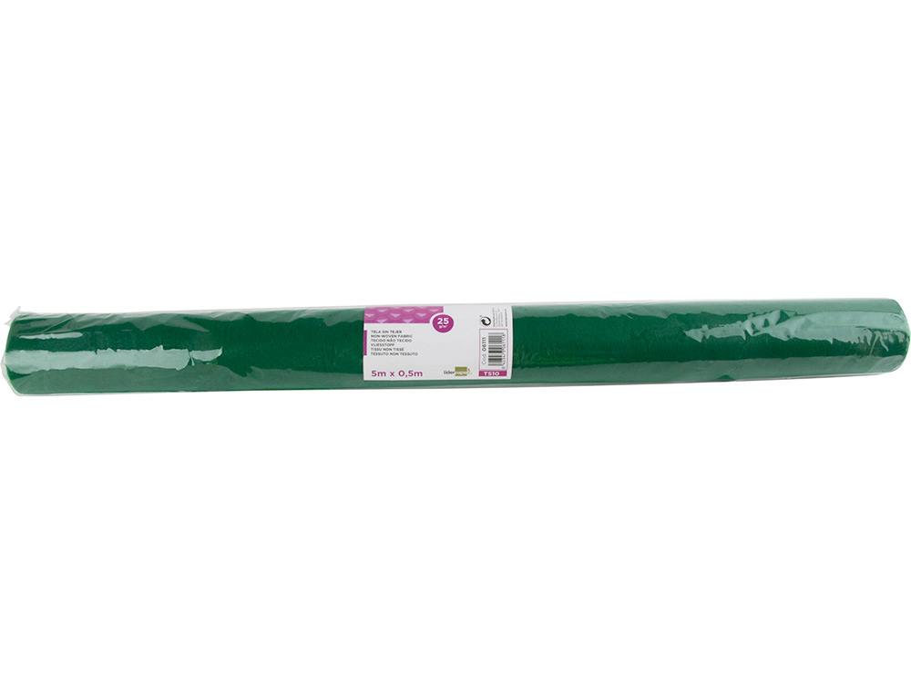 TISSU NON TISS LIDERPAPEL COSTUMES ACCESSOIRES CHEMIN DE TABLE ROULEAU 0.42X5M COLORIS VERT