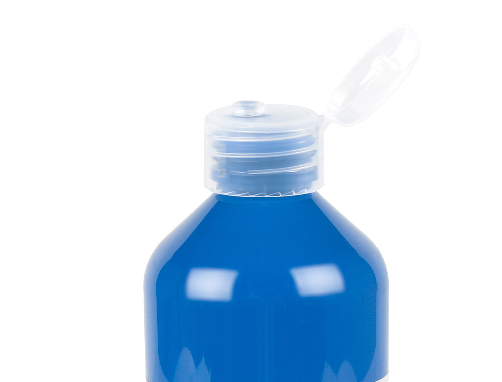 GOUACHE DOIGT LIDERPAPEL LIQUIDE LAVABLE BASE EAU COLORIS BLEU FLACON DE 125ML