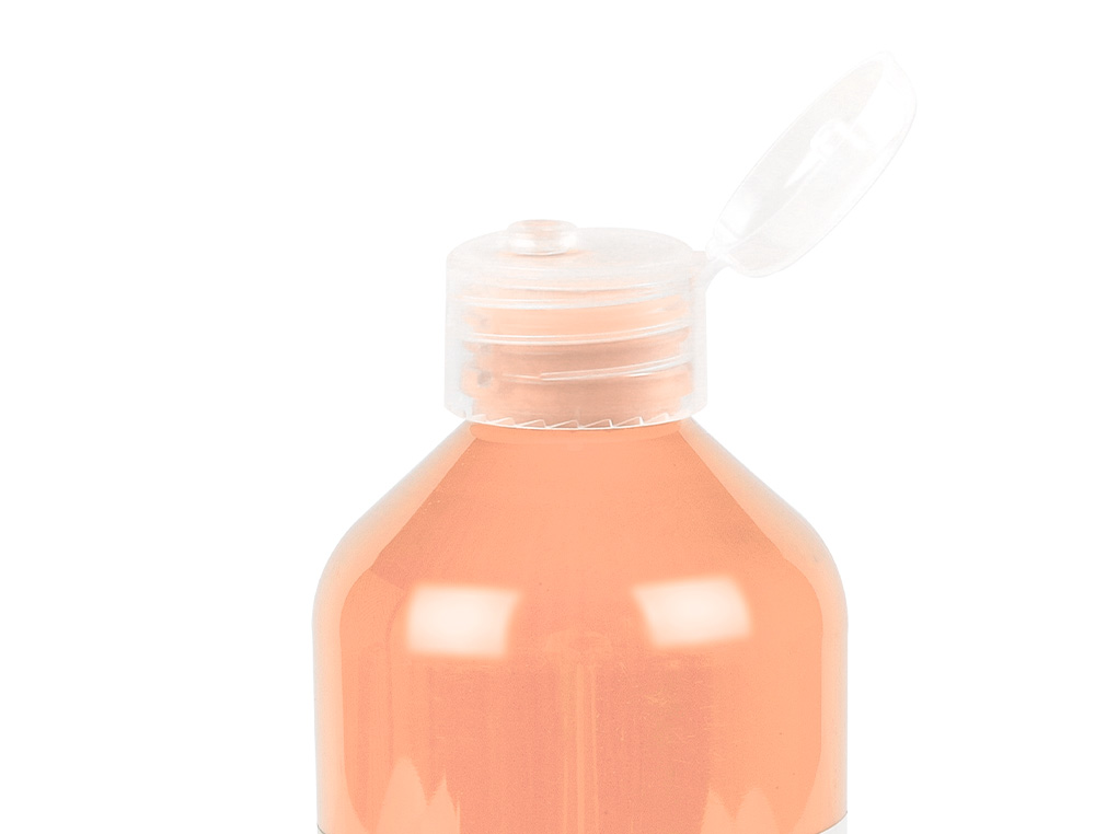 GOUACHE DOIGT LIDERPAPEL LIQUIDE LAVABLE BASE EAU COLORIS CHAIR FLACON DE 125ML