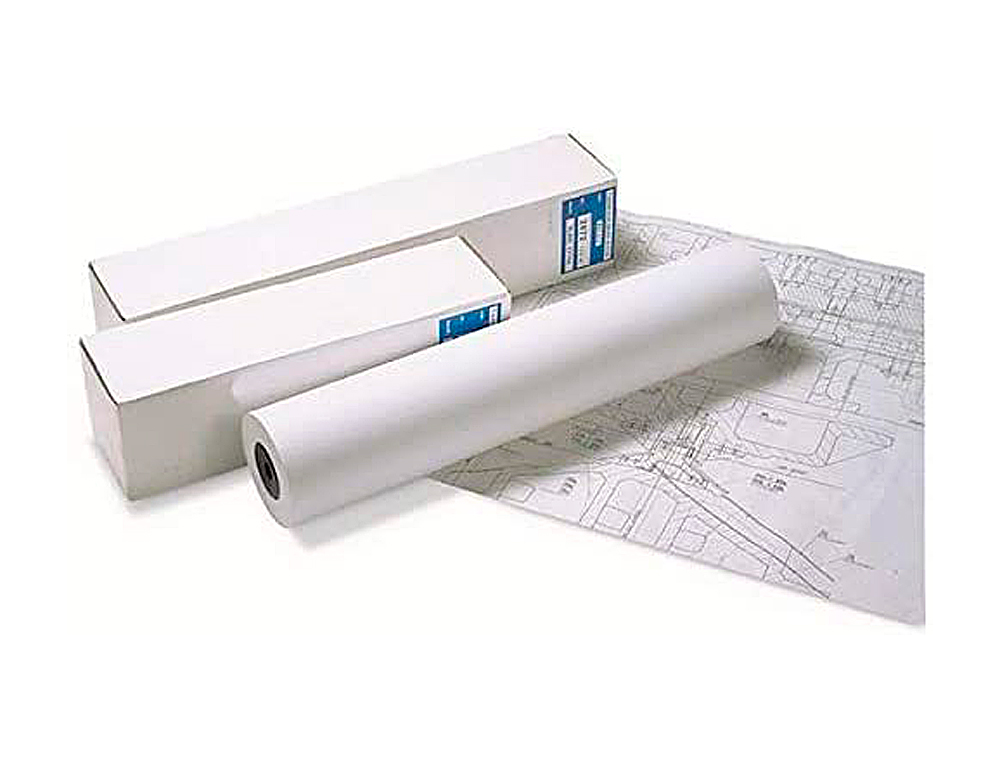 PAPIER CLAIREFONTAINE UNIVERSEL BLANC LARGEUR 914MMX45M 90G APPLICATION JET D'ENCRE BOBINE