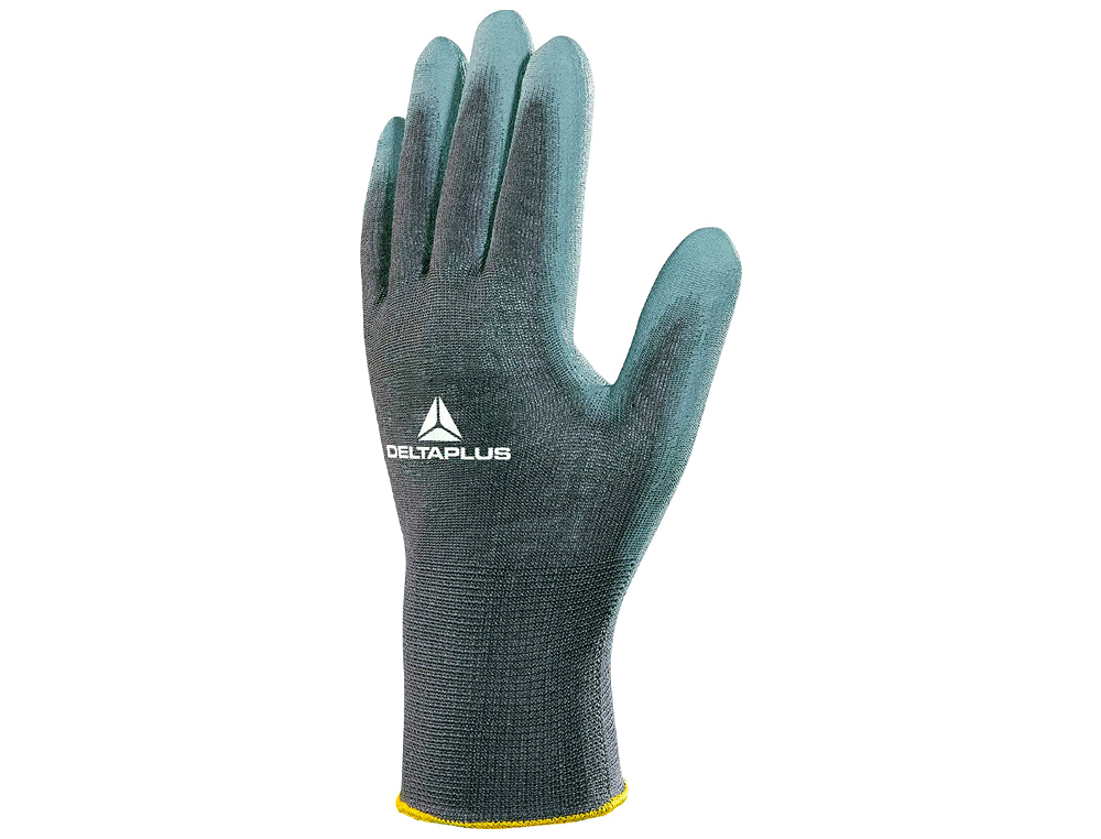 GANT TRICOT DELTAPLUS POLYAMIDE PAUME ENDUITE POLYURTHANE JAUGE 13 COLORIS GRIS TAILLE 7 PAIRE
