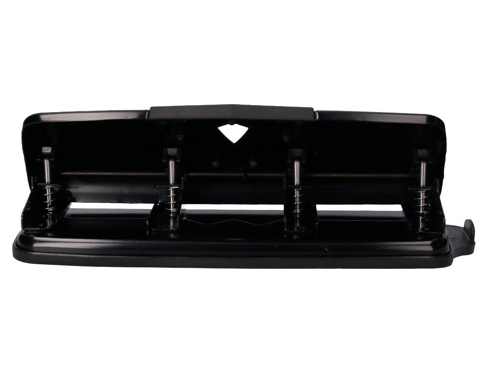 PERFORATEUR Q-CONNECT MTAL ET PLASTIQUE CAPACIT PERFORATION 16F 4 TROUS COLORIS NOIR 280X110MM