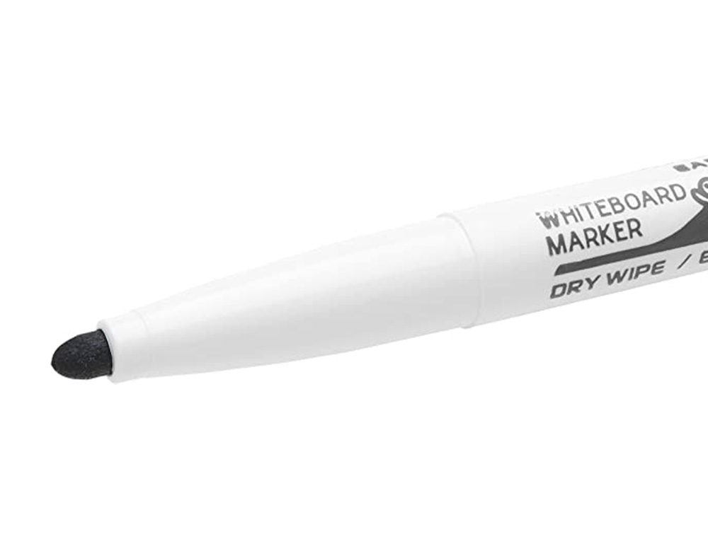MARQUEUR BIC VELLEDA 1741 EFFAABLE POINTE OGIVE TRAC 2MM ENCRE CTONE FORMAT STYLO GRANDE LONGVIT NOIR