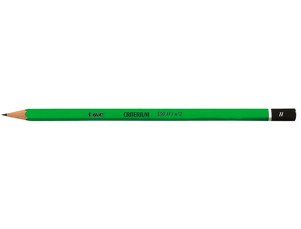 CRAYON GRAPHITE BIC CRITRIUM 550 H BOIS HEXAGONAL TTE TREMPE BAGUE EXCELLENTE TAILLABILIT