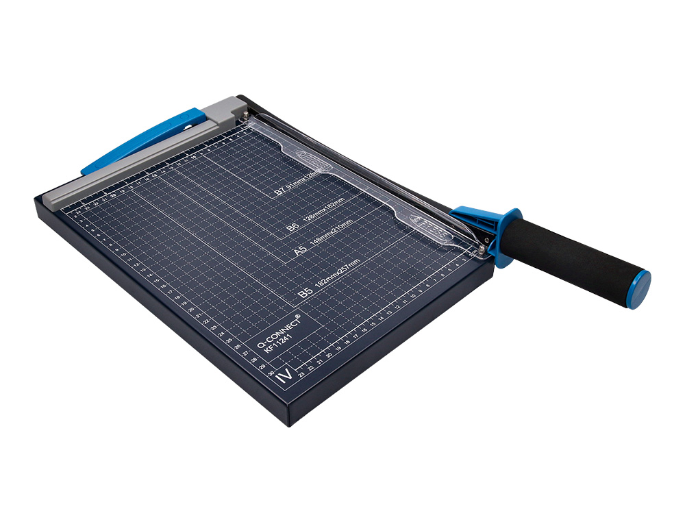 CISAILLE Q-CONNECT MTAL FORMAT A4 CAPACIT COUPE 10F PRESSION MANUELLE 60X300X350MM