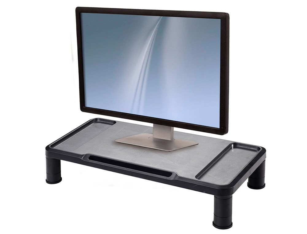 SUPPORT MONITEUR Q-CONNECT RGLABLE EN HAUTEUR 555X265X112MM