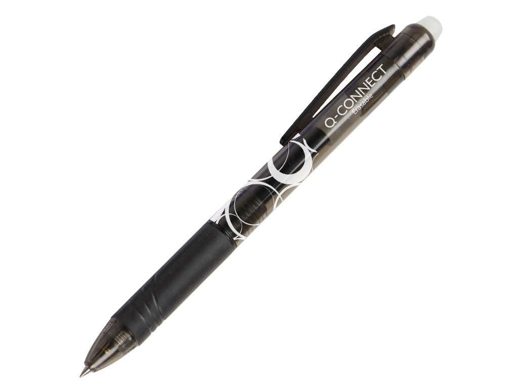 RECHARGE ROLLER Q-CONNECT ENCRE EFFACABLE COULEUR NOIR  SET DE 3U