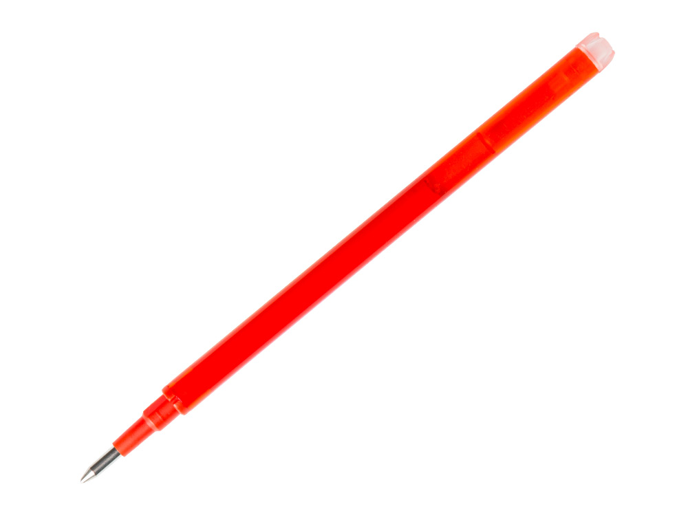 RECHARGE ROLLER Q-CONNECT ENCRE EFFACABLE COULEUR ROUGE SET DE 3U