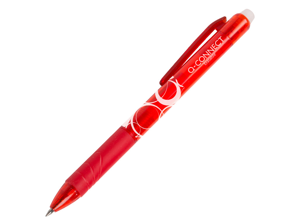 RECHARGE ROLLER Q-CONNECT ENCRE EFFACABLE COULEUR ROUGE SET DE 3U