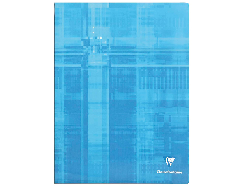 CAHIER BROCHE CLAIREFONTAINE COUVERTURE CARTE PELLICULEE 24X32CM 192 PAGES 90G SEYES