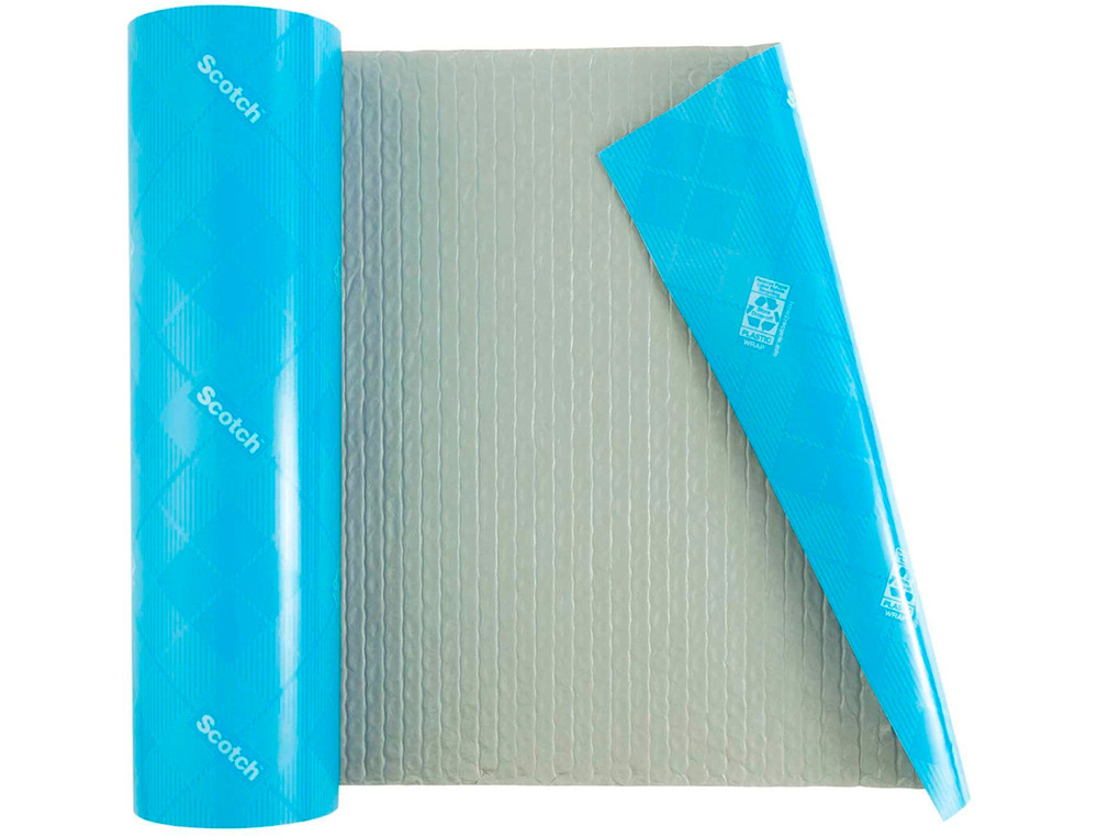 ROULEAU D EMBALLAGE POUR EXPEDITION 3M FLEX AND SEAL   ADHESIF SANS COLLER 38CMX6M