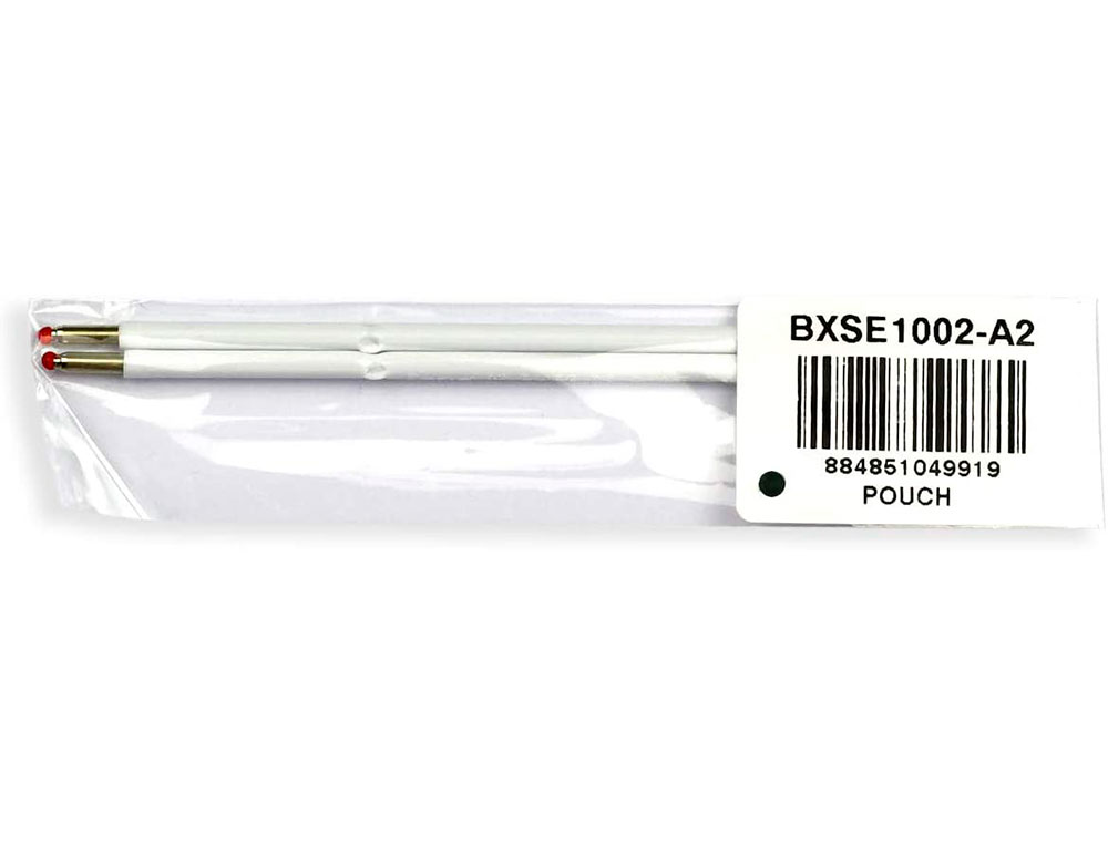 RECHARGE POUR STYLO-BILLE RETRACTABLE PENTEL BX470 IZEE POINTE LARGE 1MM ENCRE NOIRE  SACHET 2 UNITES