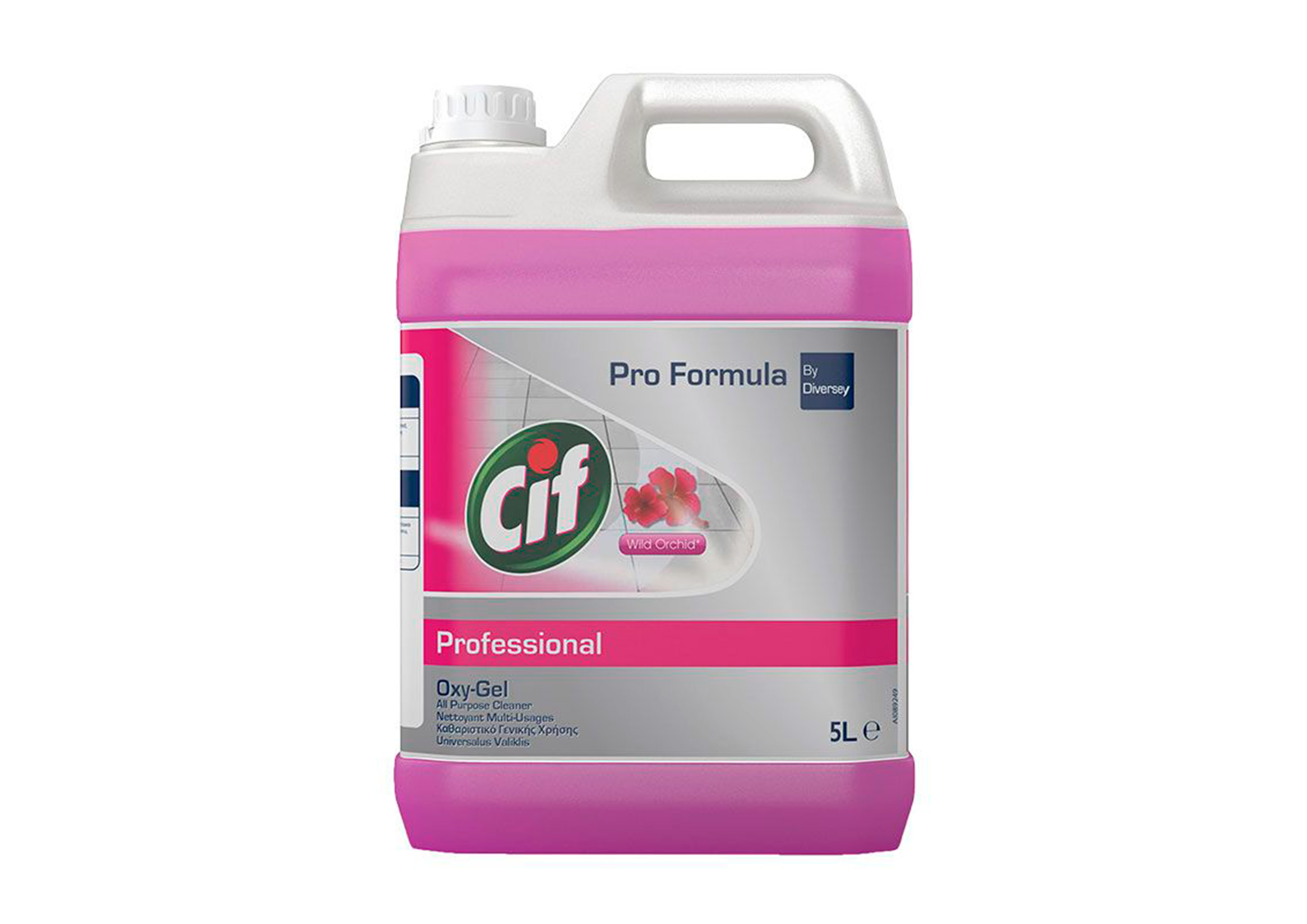 NETTOYANT MULTI-USAGE CIF OXY-GEL SOLS ET TOUTES        SURFACES LAVABLES MURS        CARRELAGES PARFUM ORCHIDEE