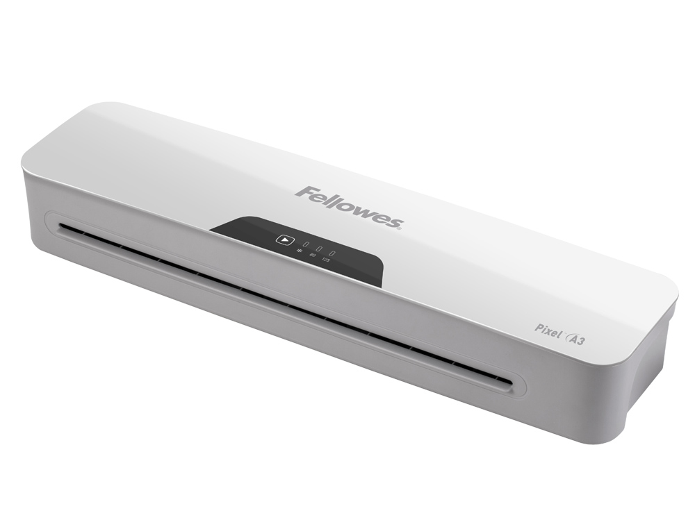PLASTIFIEUSE FELLOWES PIXEL A3 A CHAUD 125 MICRONS/FACE ANTI-BOURRAGE LEVIER DE DEBRAYAGE 10 POCHETTES