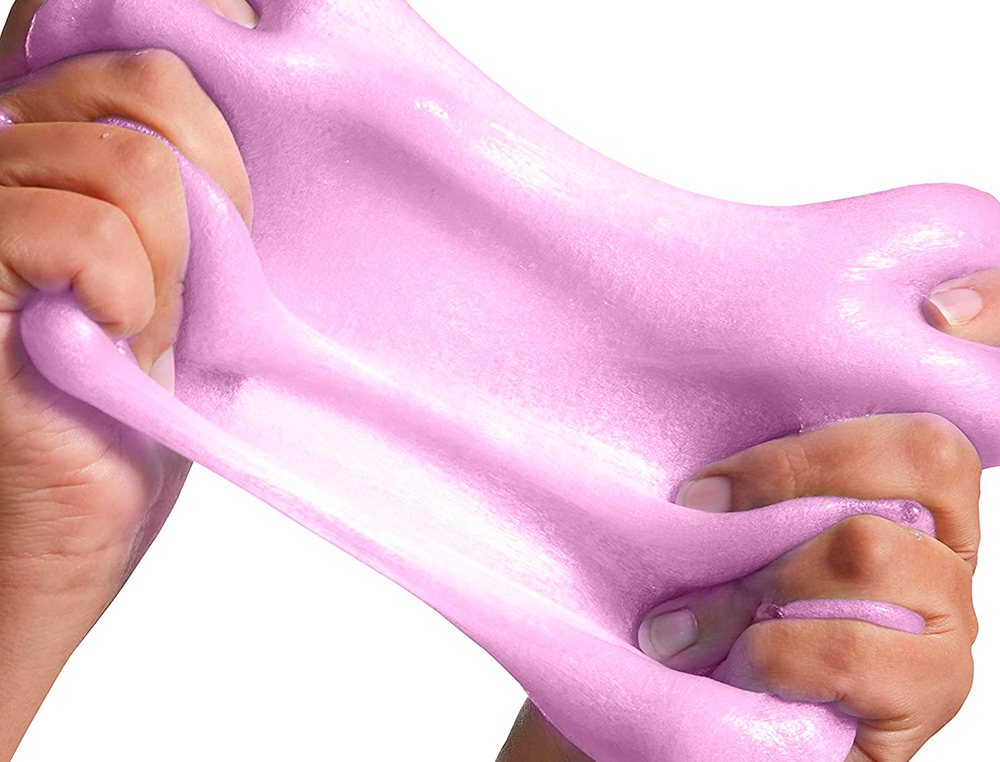 COLLE TRANSPARENTE ELMERS FABRICATION SLIME BRICOLAGE LAVABLE NE COULE PAS COULEUR ROSE FLACON 147ML