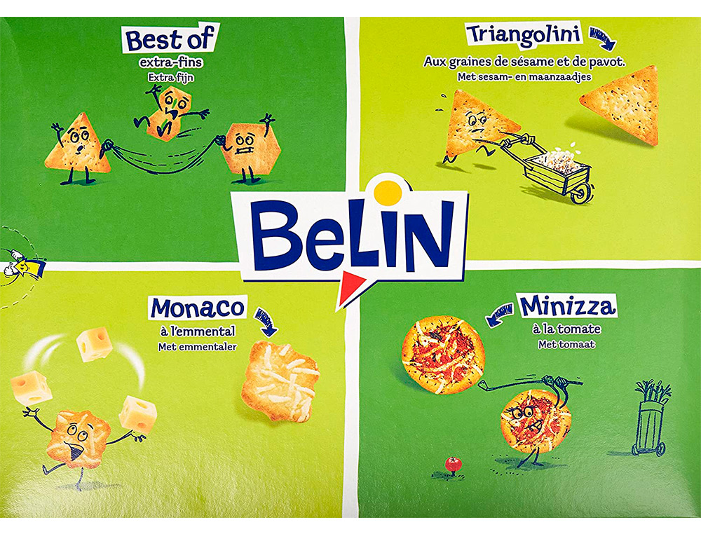 CRACKERS BELIN RECEPTION SALES 380G