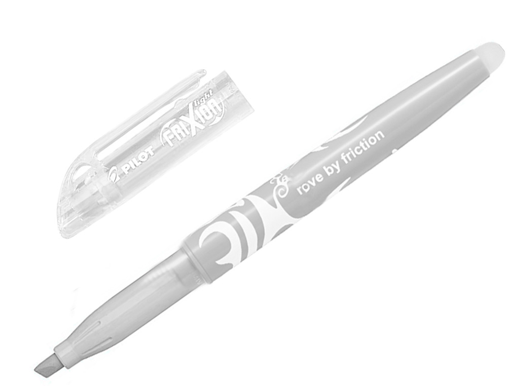 SURLIGNEUR PILOT FRIXION LIGHT NATURAL EFFACABLE       POINTE MOYENNE BISEAUTEE      COLORIS GRIS