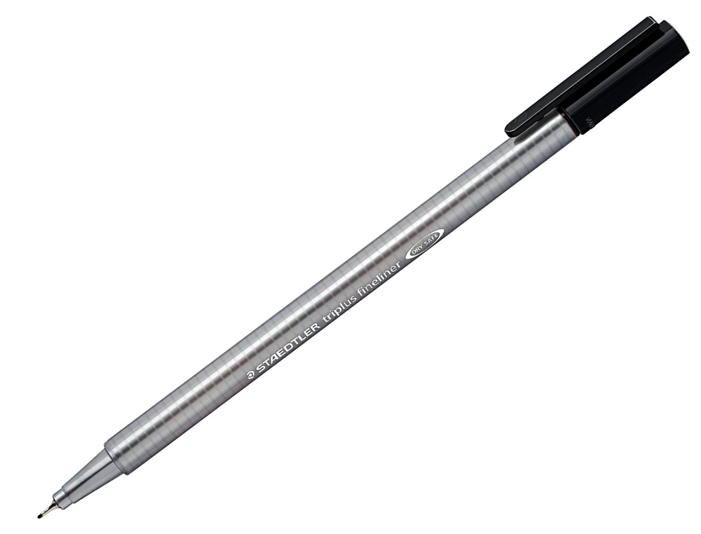 ETUI STAEDTLER TRIPLUS MULTI SET 1 FEUTRE NOIR 1           STYLO-BILLE BLEU 1 PORTE-MINE 1 SURLIGNEUR JAUNE ET 1 REGLE