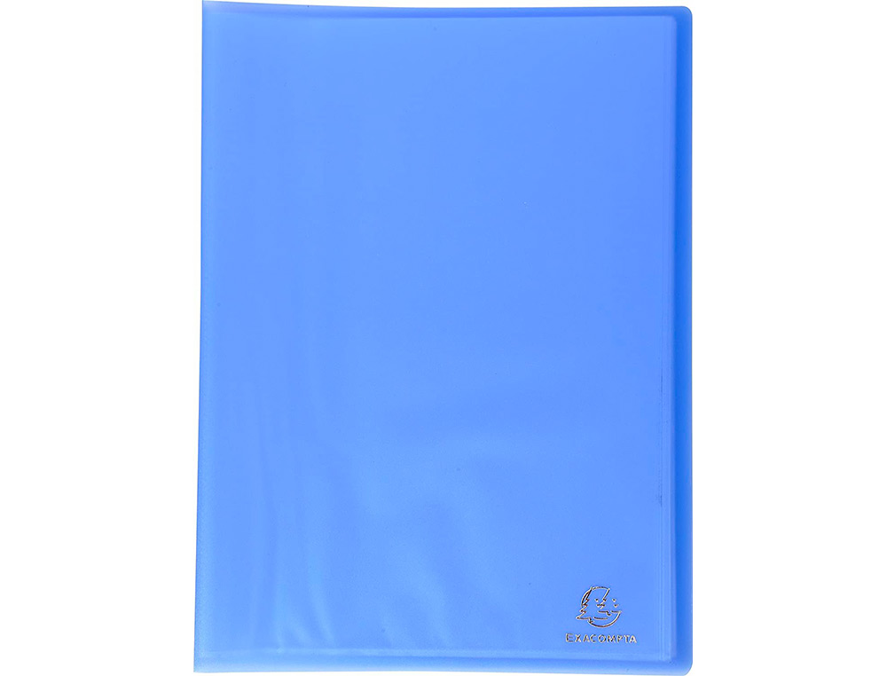 PROTEGE-DOCUMENTS EXACOMPTA CHROMALINE A4 POLYPROPYLENE   SEMI RIGIDE COUVERTURE SOUPLE 30 POCHETTES 60 VUES ASSORTIS