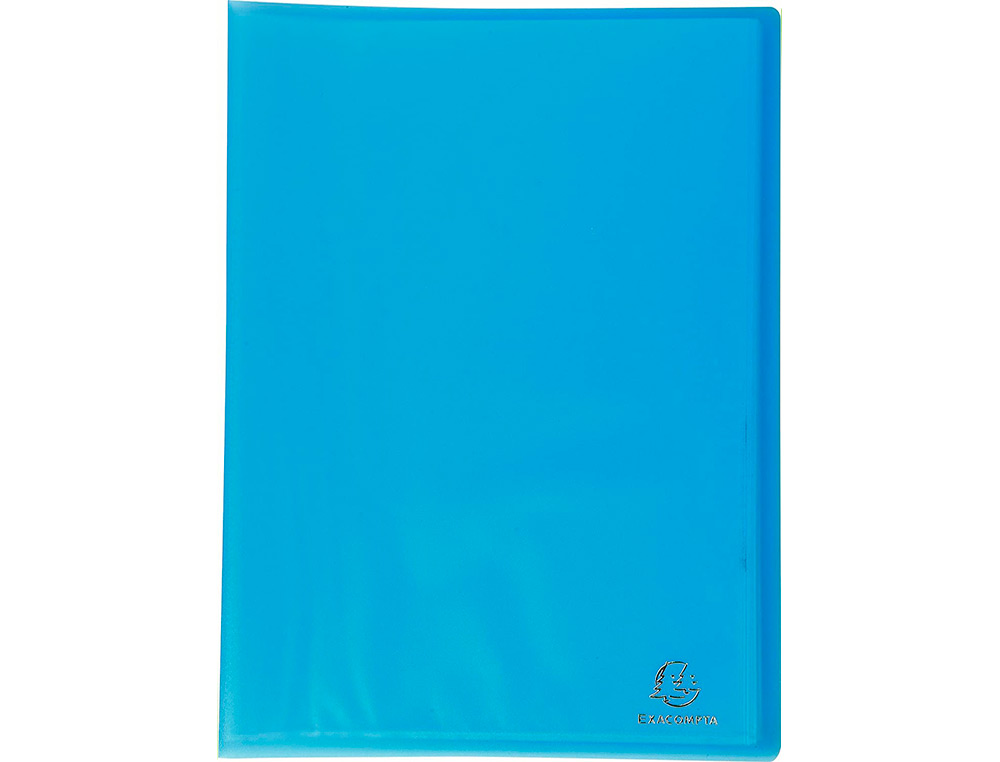 PROTEGE-DOCUMENTS EXACOMPTA CHROMALINE A4 POLYPROPYLENE   SEMI RIGIDE COUVERTURE SOUPLE 30 POCHETTES 60 VUES ASSORTIS