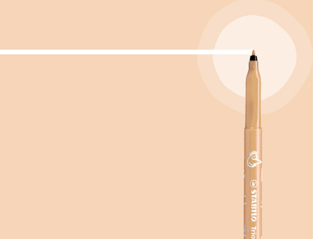 RECHARGE SCHOOLPACK FEUTRE DE COLORIAGE STABILO TRIO A-Z    ENCRE LAVABLE POINTE MOYENNE  12 UNITES ROSE CHAIR
