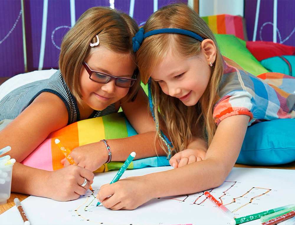 RECHARGE SCHOOLPACK FEUTRE DE COLORIAGE STABILO TRIO A-Z    ENCRE LAVABLE POINTE MOYENNE  12 UNITES ROSE CHAIR