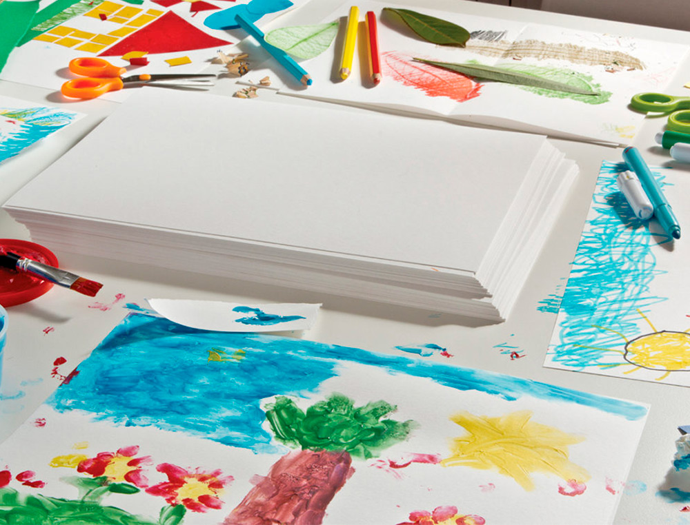 PAPIER DESSIN FABRIANO ST'ART 120G/M2 FORMAT 24X32CM 250    FEUILLES