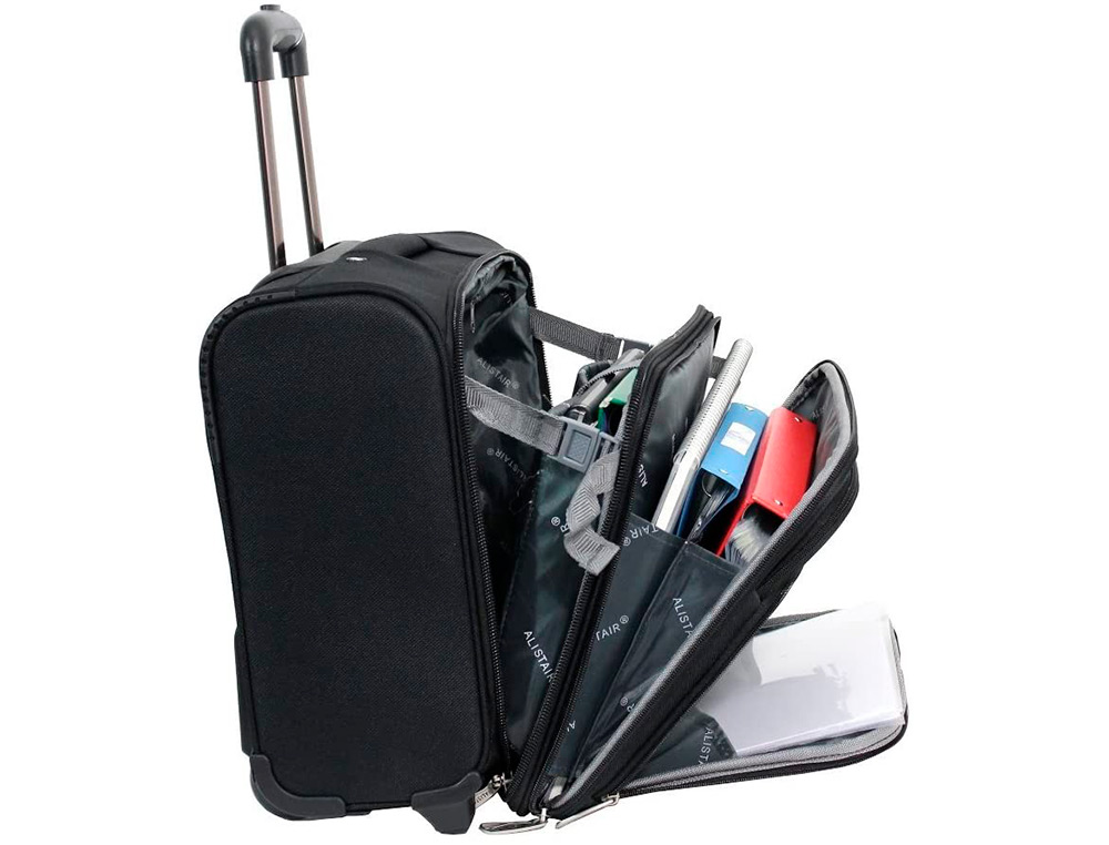 PILOT-CASE CARPENTRAS TROLLEY MULTIFONCTIONS ORDINATEUR     PORTABLE 15.6  NYLON          228X384X428MM