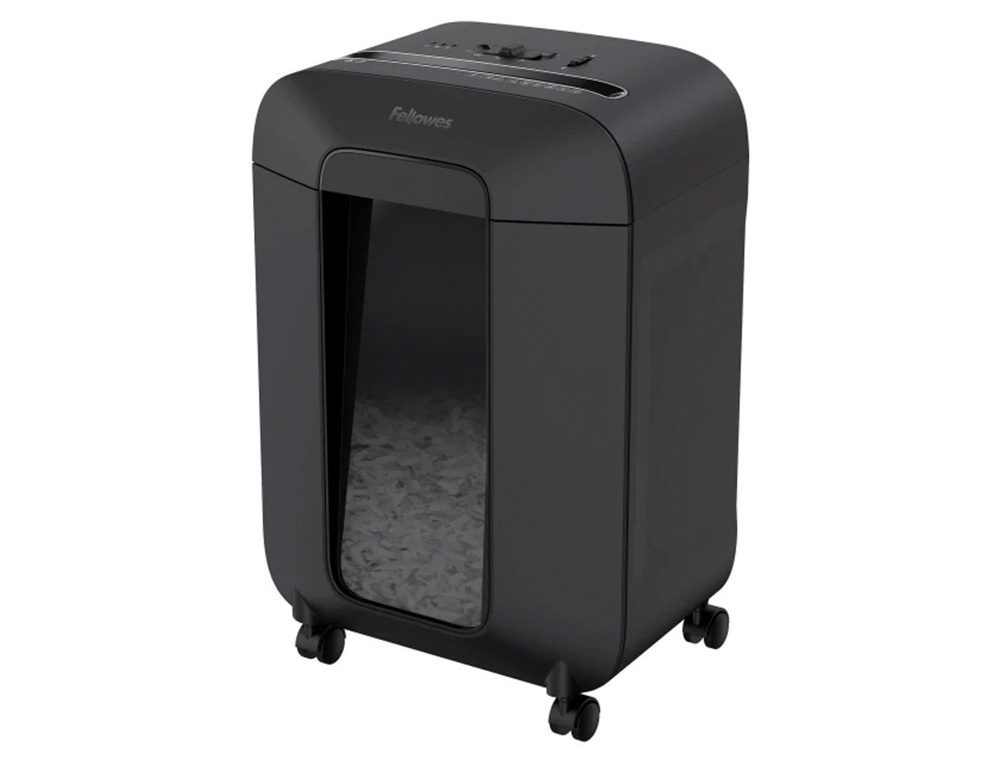 DESTRUCTEUR FELLOWES LX85 COUPE MICRO 12F SYSTEME       INTELLIBAR ANTIBOURRAGE       SAFESENSE