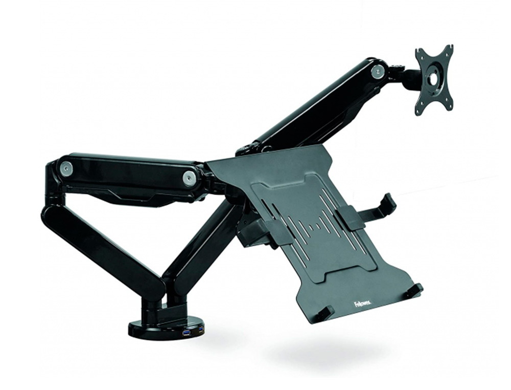 KIT FELLOWES COMPLEMENTAIRE PORTE PC COLORIS NOIR