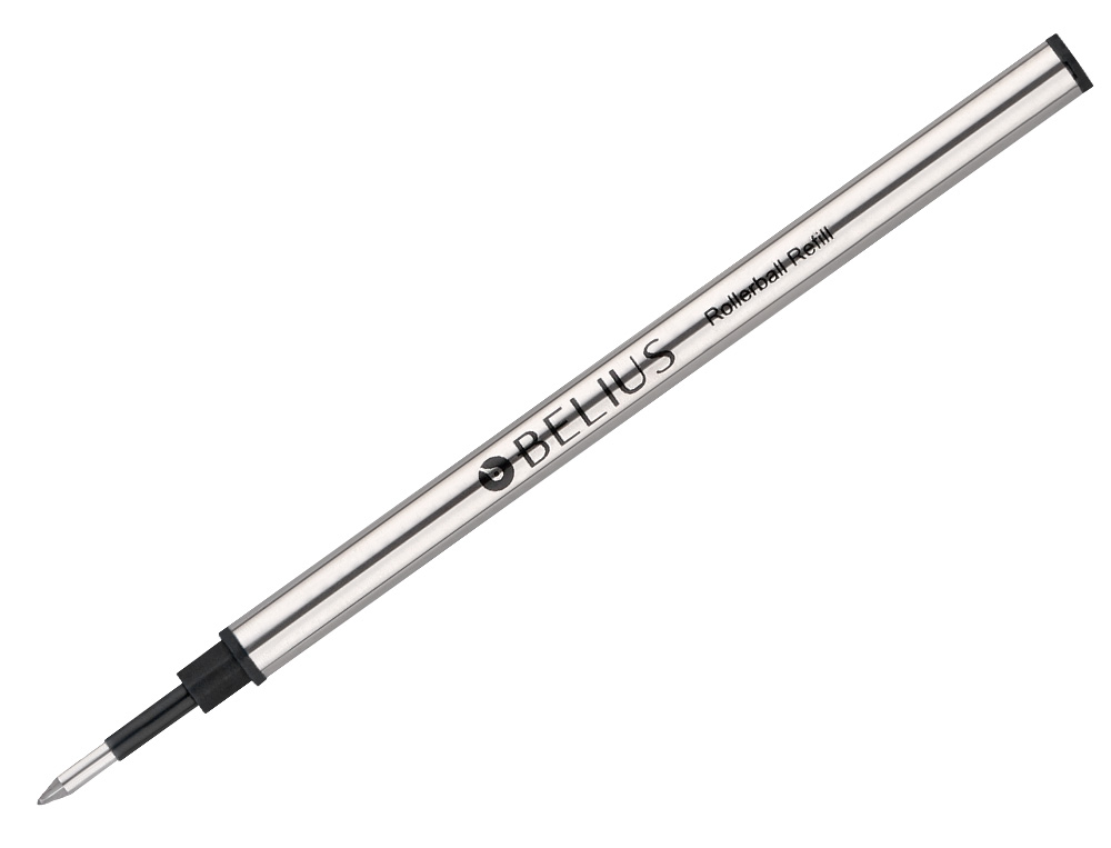 RECHARGE ROLLER BELIUS POINTE 0,7MM ENCRE COLORIS NOIRE BOITE 3 UNITES