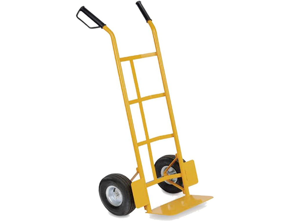 DIABLE VISO MANUTENTION 1100X461X55MM PELLE ACIER     ROUES CAOUTCHOUC CHARGE       MAXIMALE 200KG