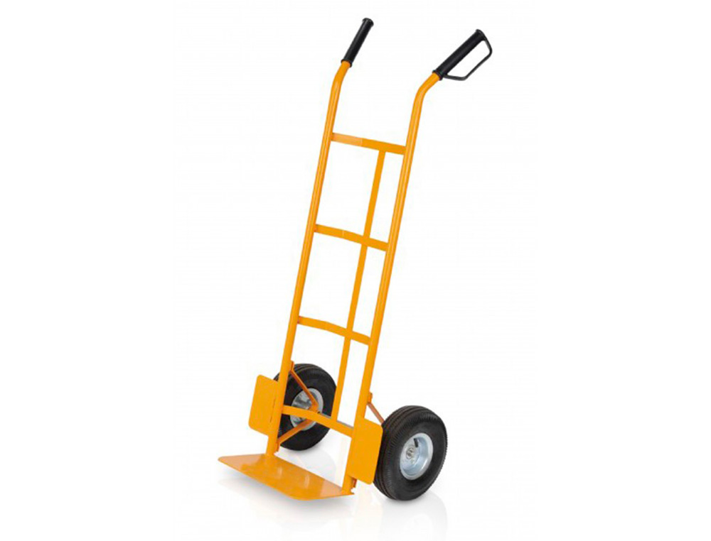 DIABLE VISO MANUTENTION 1100X461X55MM PELLE ACIER     ROUES CAOUTCHOUC CHARGE       MAXIMALE 200KG
