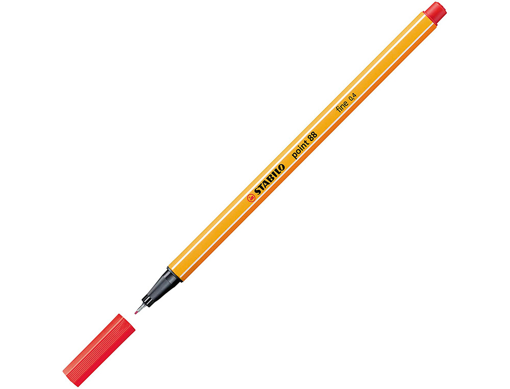 STYLO-FEUTRE STABILO POINT 88 COLOR PARADE POINTE FINE      0,4MM COLORIS ASSORTIS PACK   DE 20