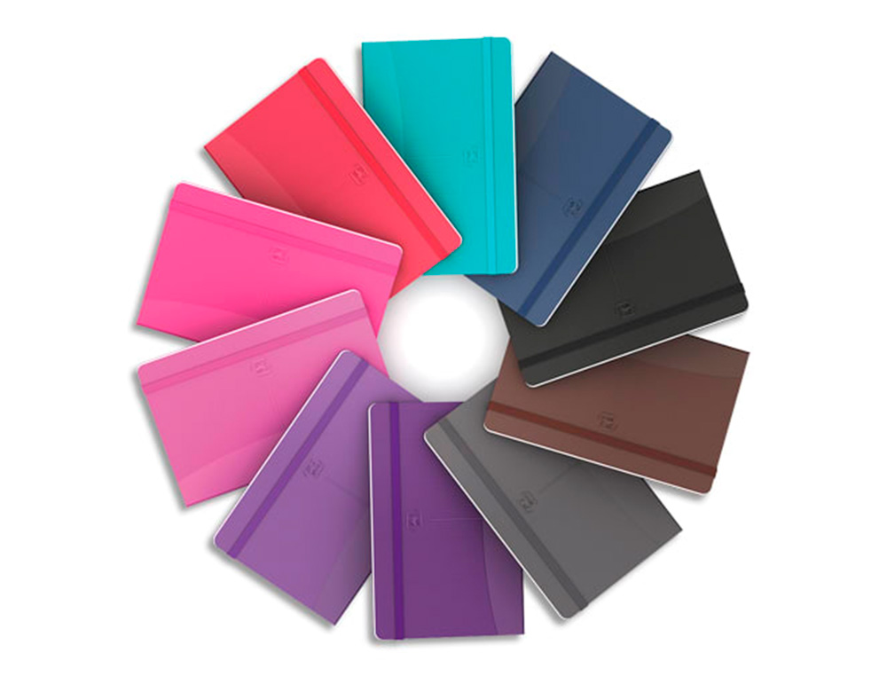 CARNET OXFORD OFFICE SIGNATURE BROCHURE DIMENSION  A5 160 PAGES 90G Q5 ASSORTI   10 COULEURS