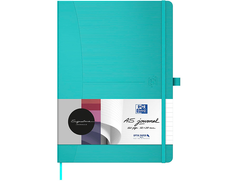 CARNET OXFORD OFFICE SIGNATURE BROCHURE DIMENSION  A5 160 PAGES 90G Q5 ASSORTI   10 COULEURS