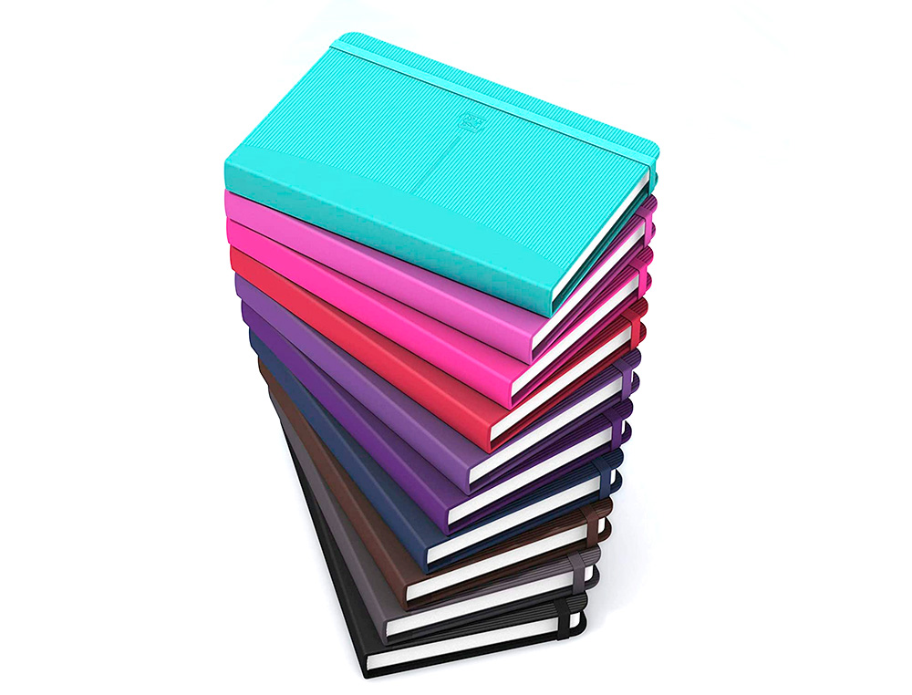 CARNET OXFORD OFFICE SIGNATURE BROCHURE DIMENSIONS B5 160 PAGES 90G Q5 ASSORTI   10 COULEUES