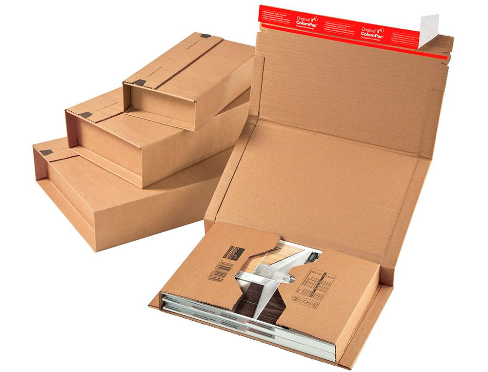 ETUI EXPEDITION COLOMPAC KRAFT UNIVERSEL BRUN          217X155X60MM