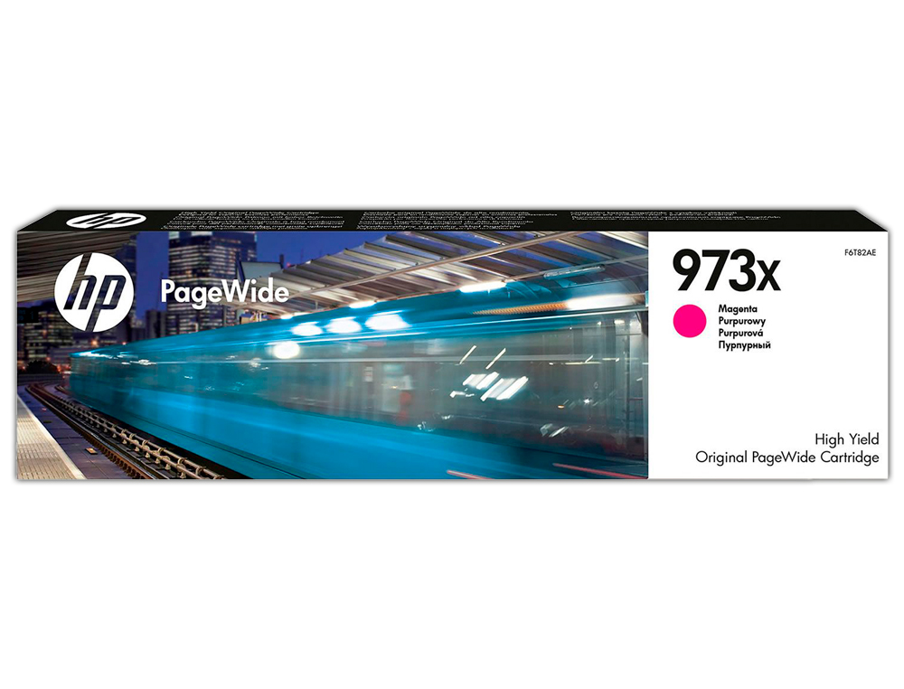 CARTOUCHE HP 973X JET D'ENCRE F6T82AE PAGEWIDE PRO COULEUR MAGENTA 7000P